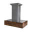 48" ButcherBlock 700 CFM Ducted Island Range Hood-1248213707