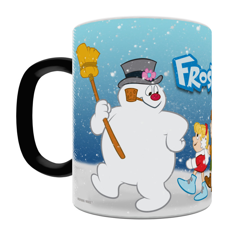 Frosty the Snowman Frosty and Kids - Verres à changement de chaleur Morphing Mugs - 11 oz