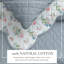 Reversible Floral Print Scallopeded Edge Cotton Quilt Set-110847232-110847238