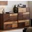 Armoire d'appoint en noyer massif-737408816