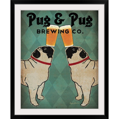 " Pug and Pug Brewing " Print