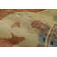 Antique Chinese Art Deco Dragon Rug In Terracotta And Beige Pictorials