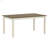 Brown And White 6 Piece Dining Table Set