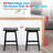 Jovanii Counter Stool with Solid Wood Frame-1960008296-1960008309