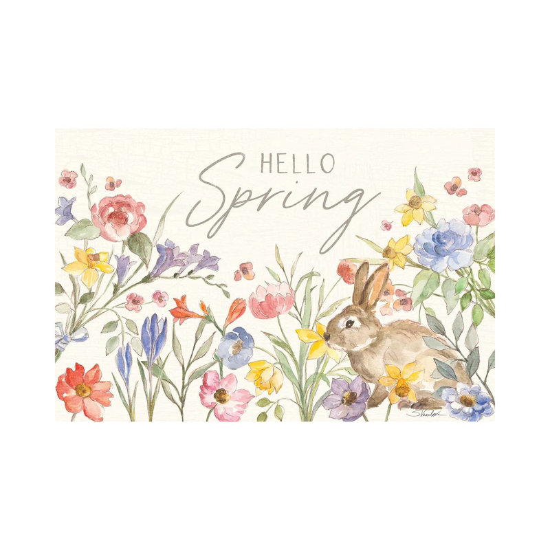Happy Easter I by Silvia Vassileva - Gallery-Wrapped Canvas Giclée on Canvas, Wrapped Canvas, 45.72cm H x 66.04cm W