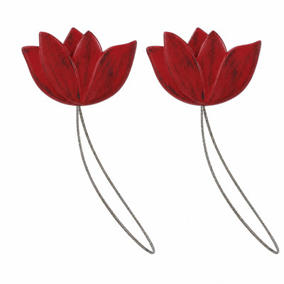 Tulip Resin Curtain Tieback