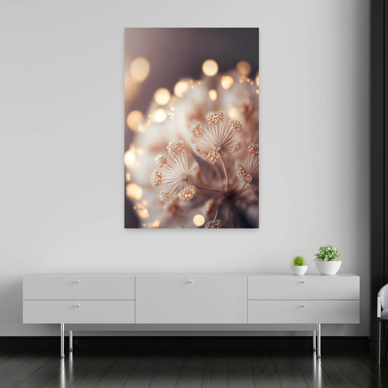Glowing Dandelion Dream by Treechild - Wrapped Canvas Print, 152.4cm H x 101.6cm W