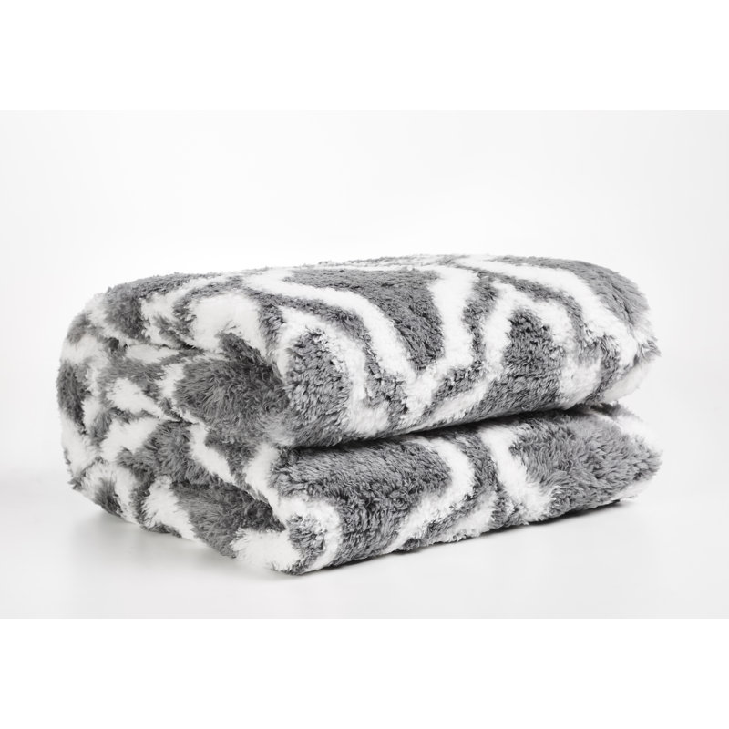 Plain Weave / Muslin Throw Blanket, Charcoal