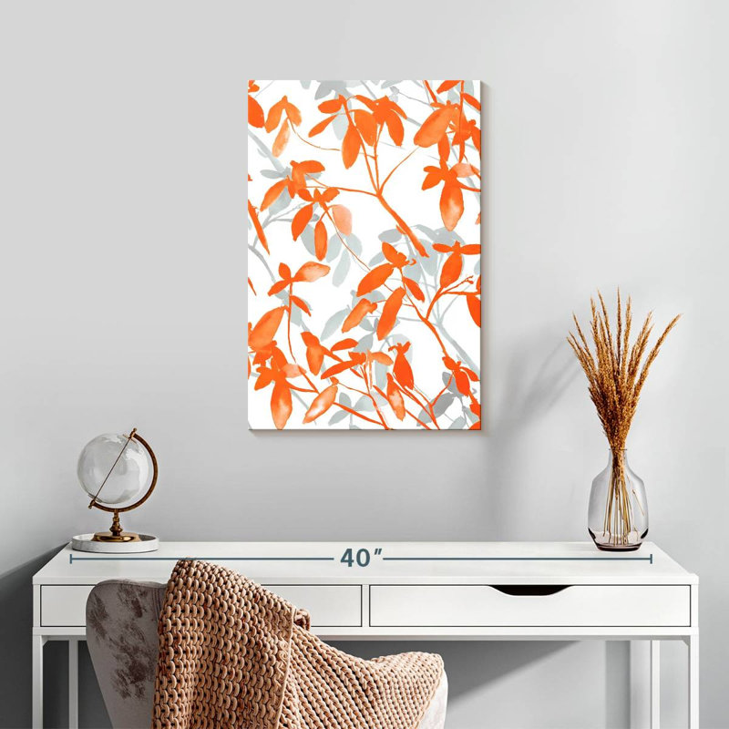 Harnek Premonition Orange, 24" H x 16" W