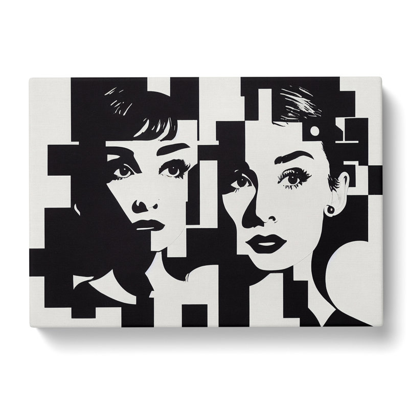 Abstract Women - Wrapped Canvas, 50cm H x 76cm W x 3cm D