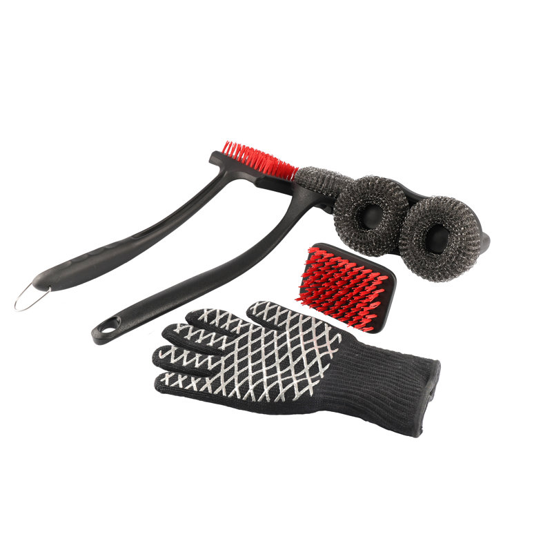 Brosse de nettoyage pour barbecue 5 pièces Pitmaster King