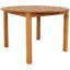 Table de salle à manger ronde en bois Meranti