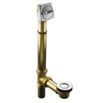 Clearflo Leg Tub Drain with Overflow