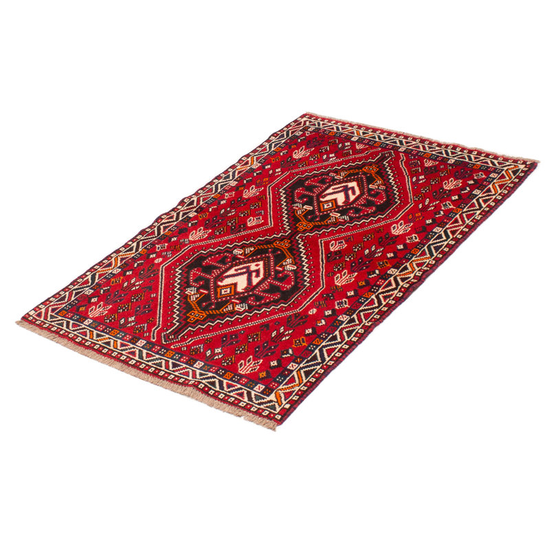 Tapis rouge Melis 3 pi 5 po x 5 pi 1 po