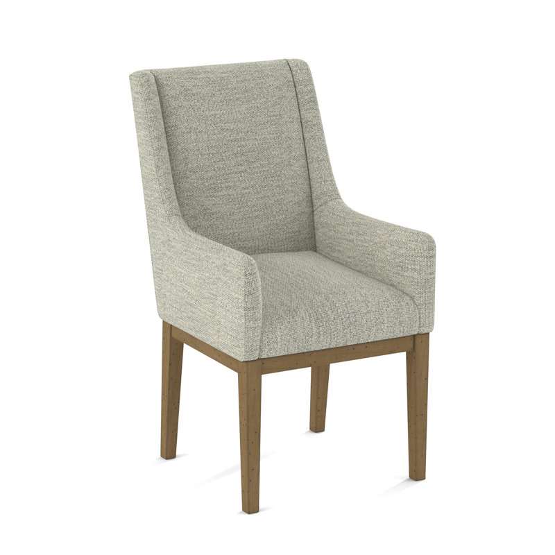 Upholstered Arm Chair, 61698-88, English Saddle