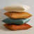 Orange / bleu sarcelle