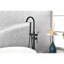 Rouille - Robinet de baignoire avec construction et douche à main - Résistance à la corrosion pratique en acier inoxydable