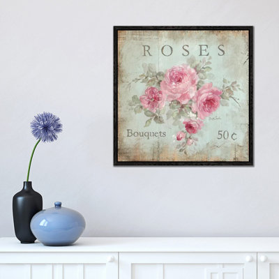 Rose Bouquets (50 Cents) by Debi Coules - Print on Canvas