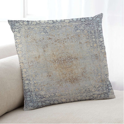 Damask Outdoor Throw Pillow