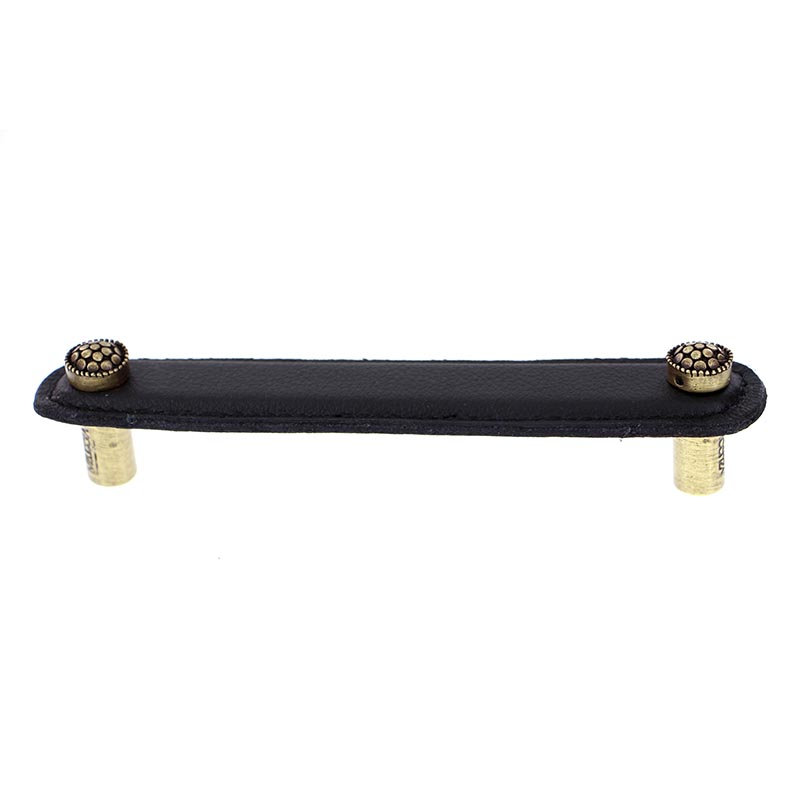 Tiziano Bar / Handle Pull, 5", Antique Brass