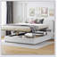 Lit plateforme tapissier Teddy-243345896-243345897