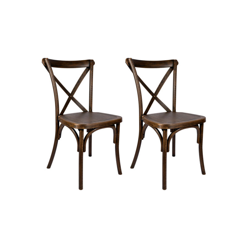 Chaise Crossback ToughResin par Chivari, Sorbier