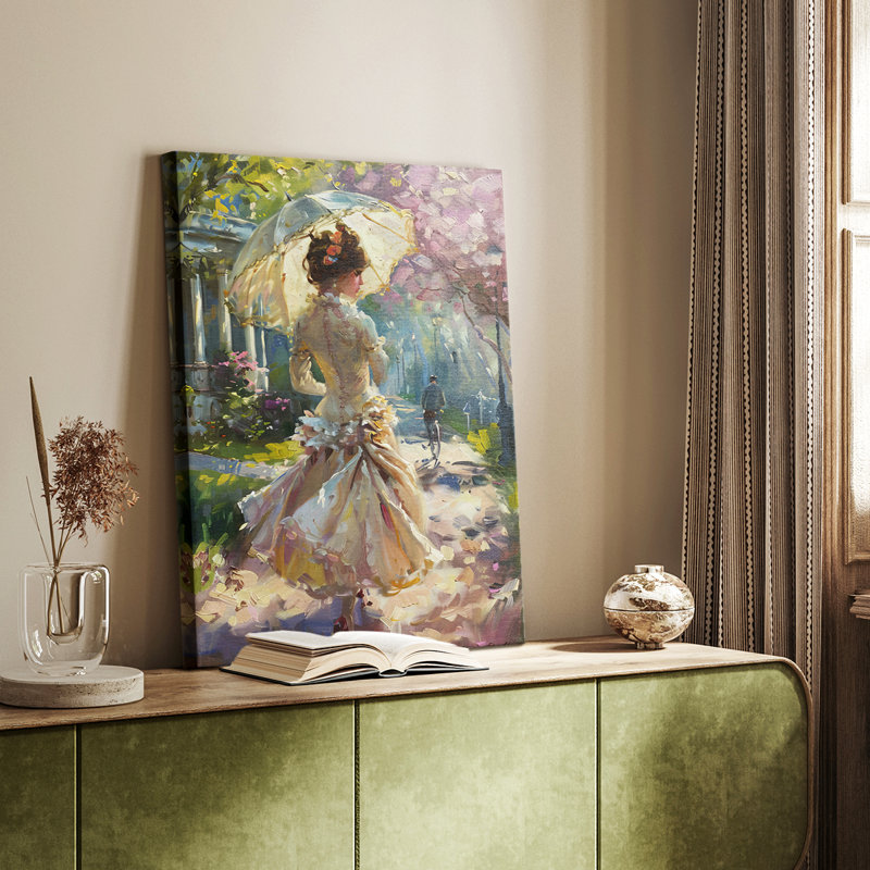 WCCEN Series WCCEN - Toile tendue avec châssis Premium - Prêt à être accroché, H 18 po x l 12 po