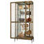 Ansel Lighted Curio Cabinet