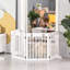 Barrière pour animaux autoportante