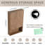 Armoire de salle de bain murale 24 po Vowar avec 2 portes à fermeture douce et tablette réglable-222466202