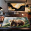 Polyester Desk Pad-1509519577