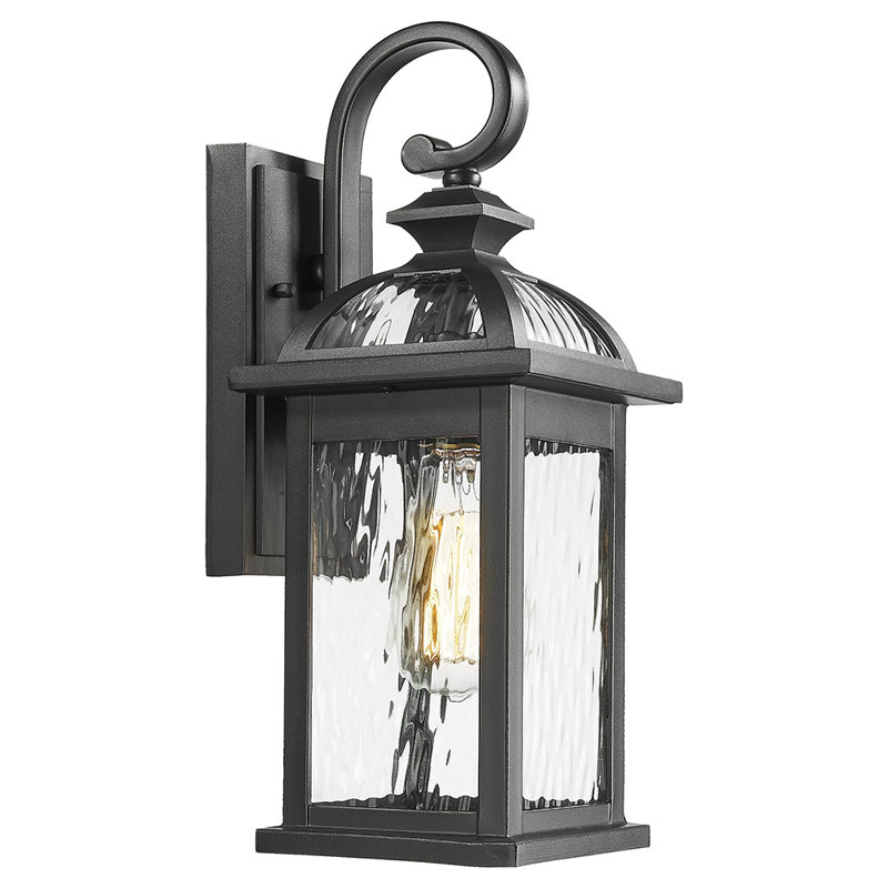 Waterproof Outdoor Wall Lantern (Bulbs not Included), 15" H x 6" W x 6" D