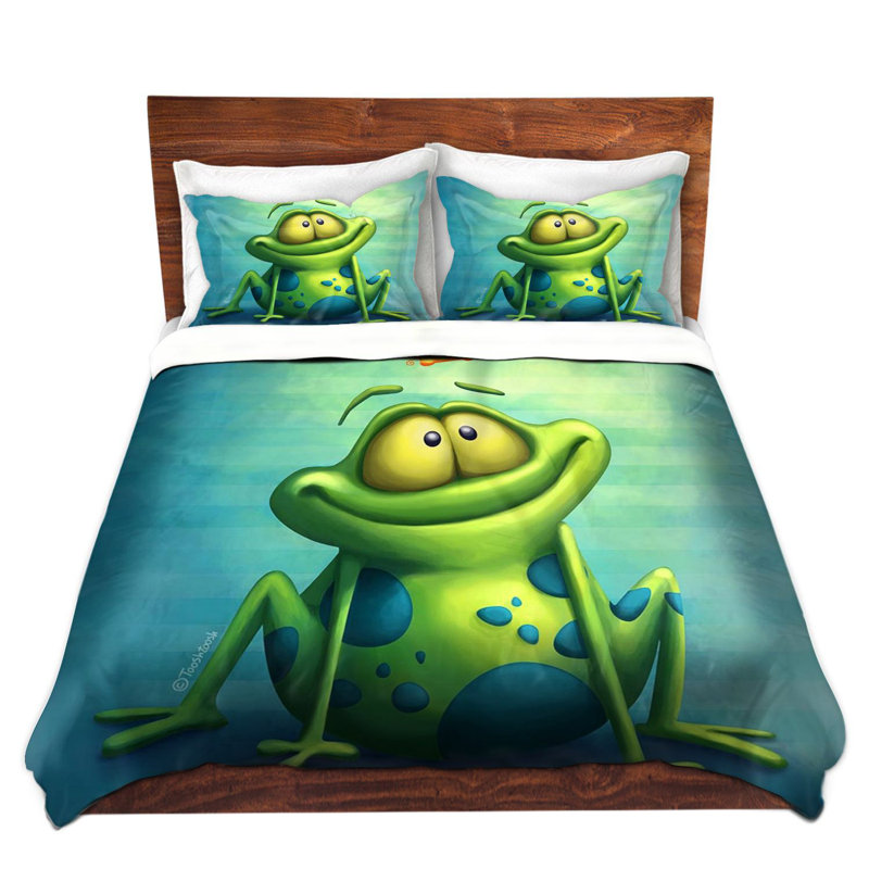 Tooshtoosh The Frog II Microfiber Duvet Covers, King