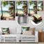 Beach Photo Tropical Vibes II - Décoration murale nautique et plage en métal-2000842443