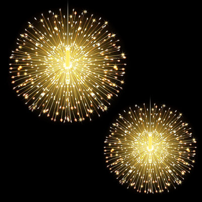 String Lights Christmas 225 LED 8 Modes Dimmable With Remote Control Waterproof Copper Wire Decorative Hanging Lights For Party
