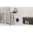 Harmony Rainfall Shower Set with round showerhead, round valve, and Wand Handshower, Matte Black-121486890