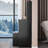 37-Inch Bedside Cabinet Vanity Table With Cushioned Stool, 24"X22" Sliding Mirror, High Capacity Storage, American Design, Black For Middle Rooms Middle