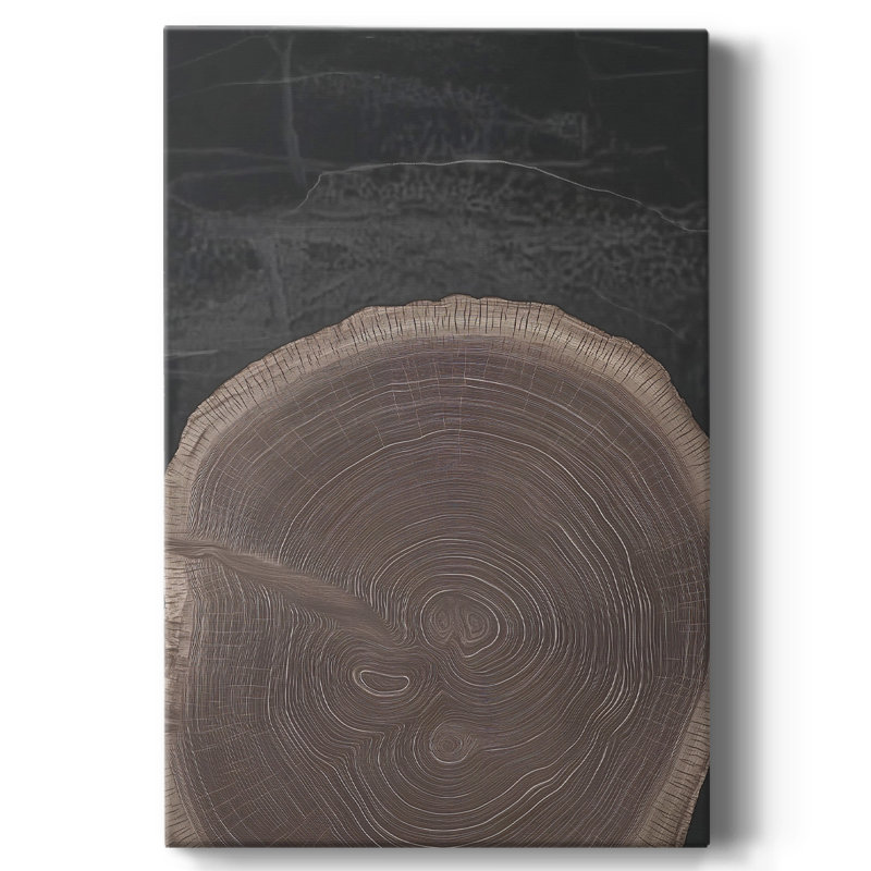 Toile tendue abstraite CCXXXIX Gallery - prête à être accrochée, H 18 po x l 12 po