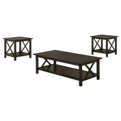 Elisabeth 3 Piece Coffee Table Set by Charlton Home