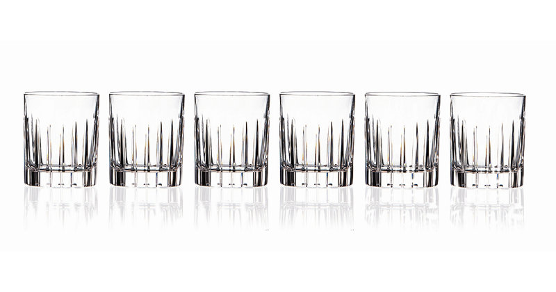 Verre à scènes de cristal 4 oz rcr Timeless