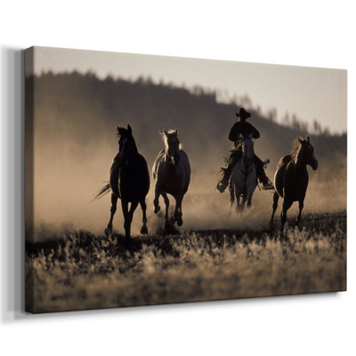Ranchers Ride- Framed Gallery -Ready to Hang