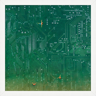 Swim Circuit 2 Print by Thom Filicia