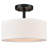 Modern Black Light Fixture Ceiling Mount Flush Mount Drum Ceiling Light-1985576853