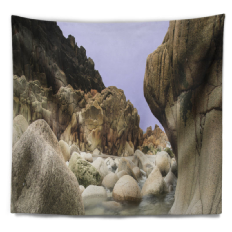 Tapisserie «Smooth Rocks in Coastline», H 78 po x l 92 po