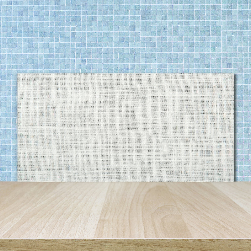 Alayha 50cm W x 100cm L Glass Peel and Stick Panel