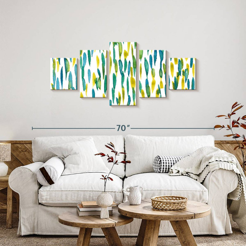 Water Study II, 24" H x 55" W