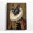 Black Cat Princess - No Frame Print on Canvas-316922487