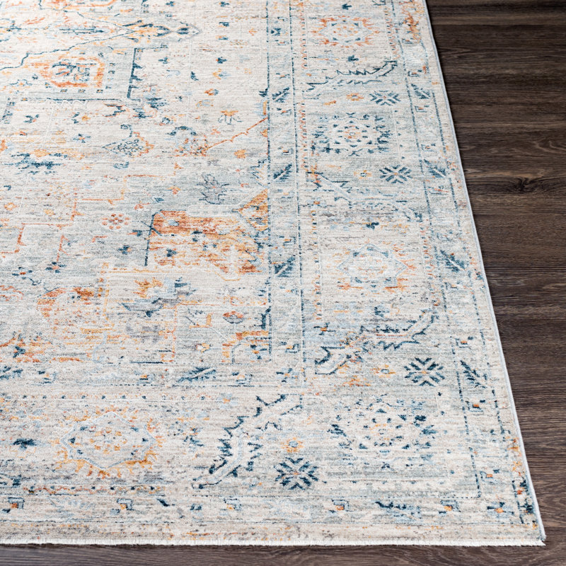 Dieon Oriental Indoor Rug, Rectangle 5' x 7'5"