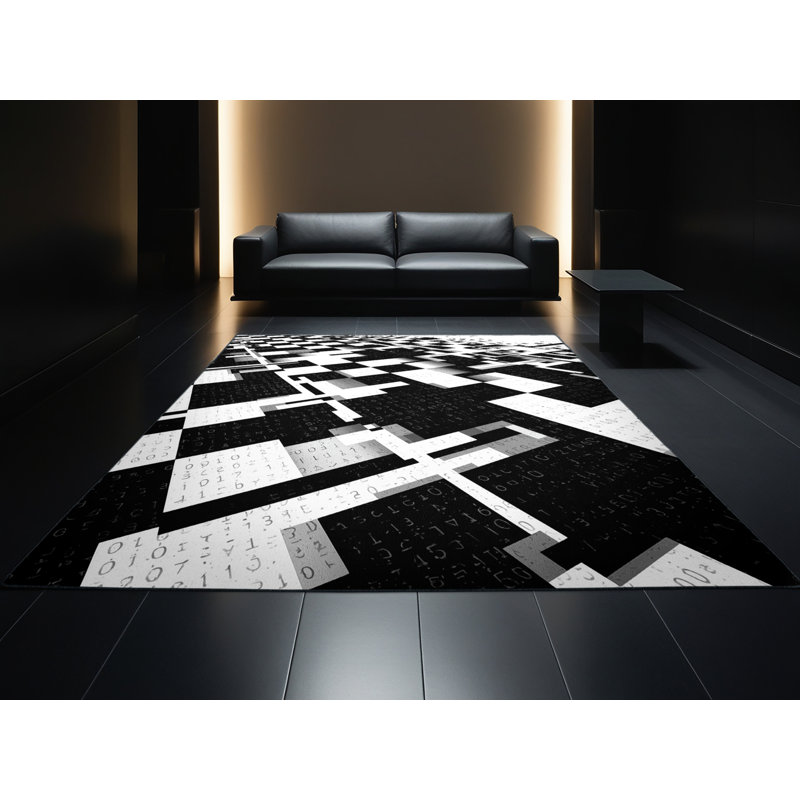 Tapis vert moelleux moelleux et moelleux Eakes, 5 x 7