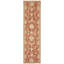 Kiernen Wool Flroal Area Rug in Rust-1205212196